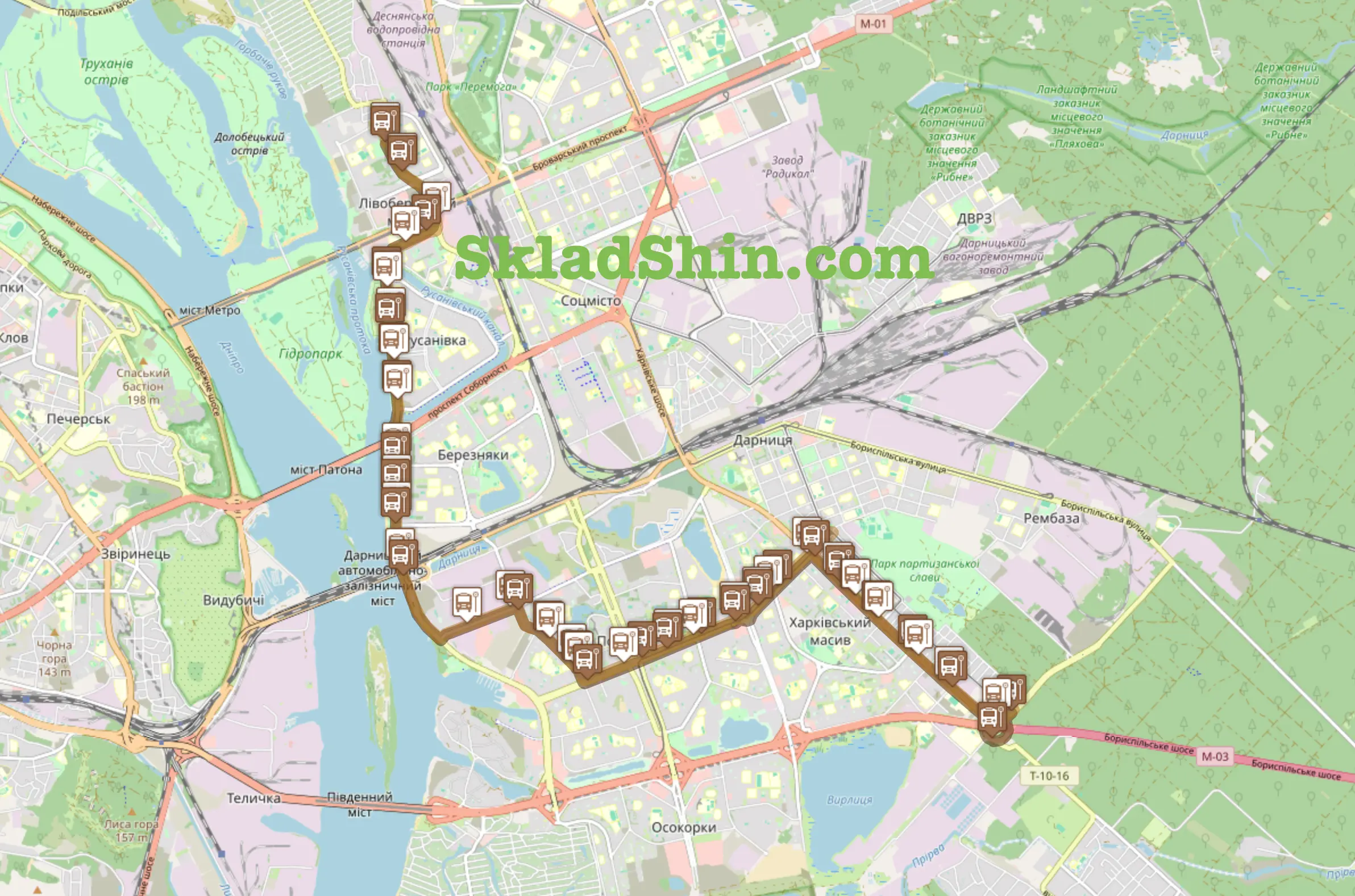 177 marshrutka kiyiv rozklad zupinki marshrut