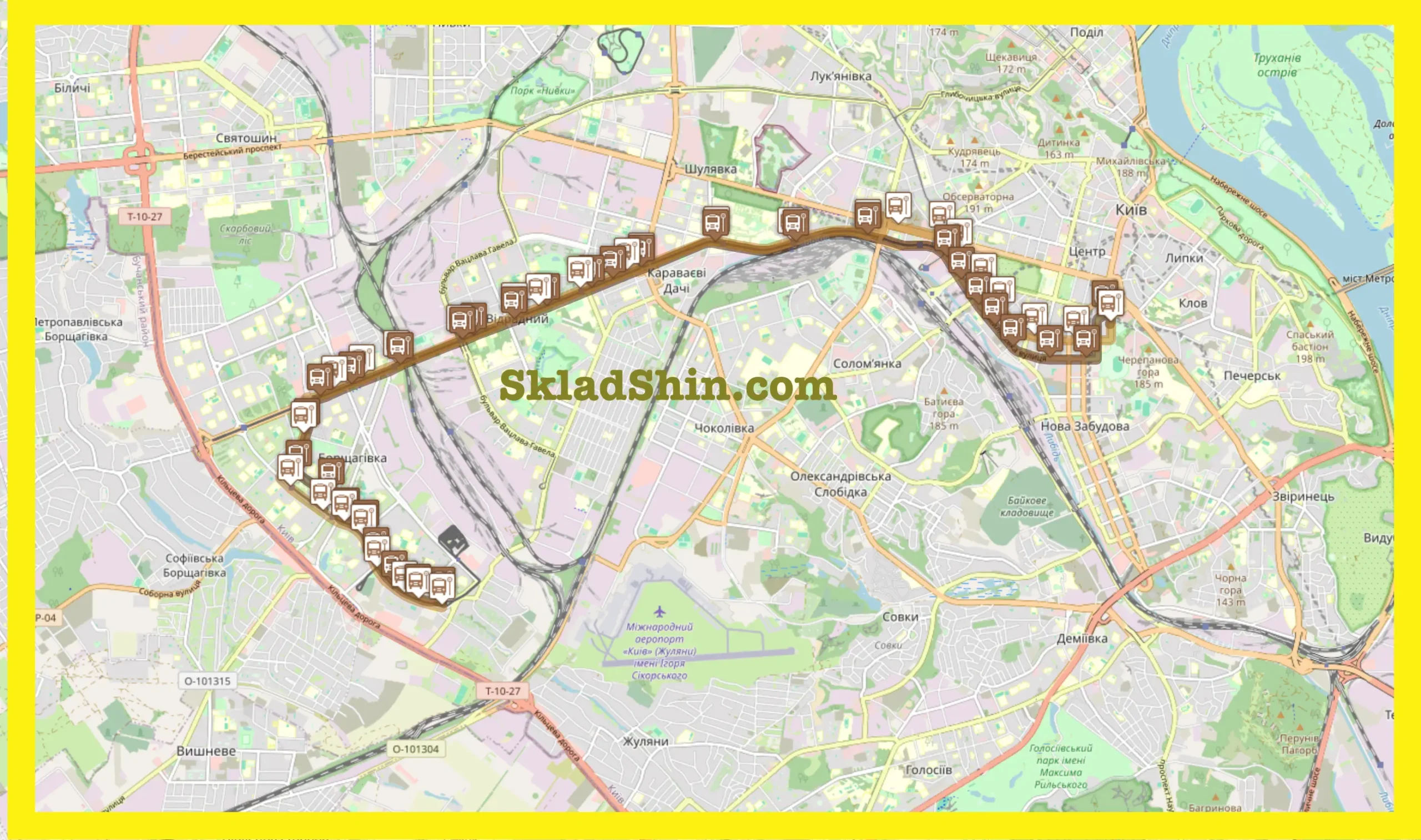 411 marshrutka kyiv rozklad zupinki marshrut scaled