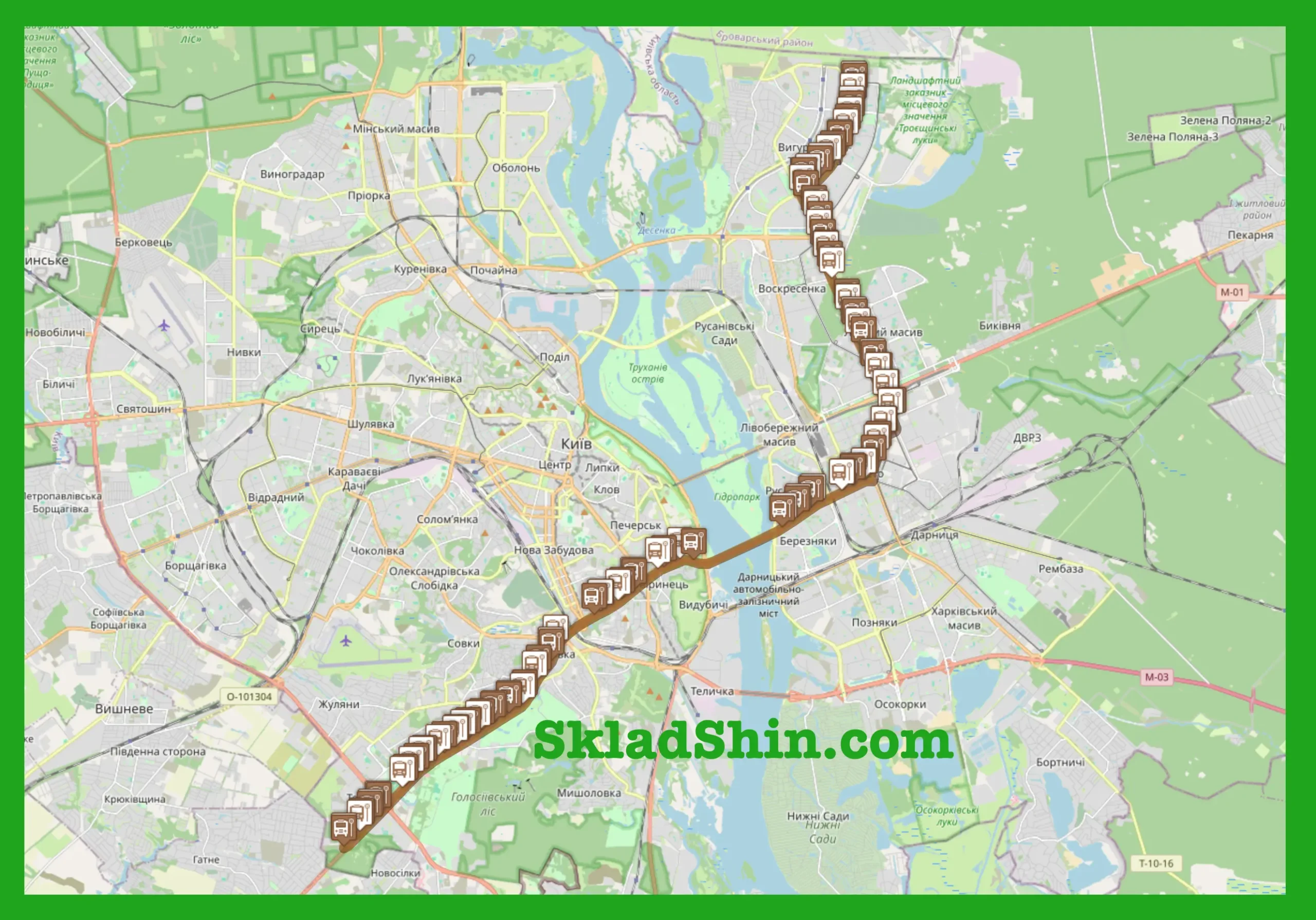 416 marshrutka kyiv rozklad zupinki marshrut scaled