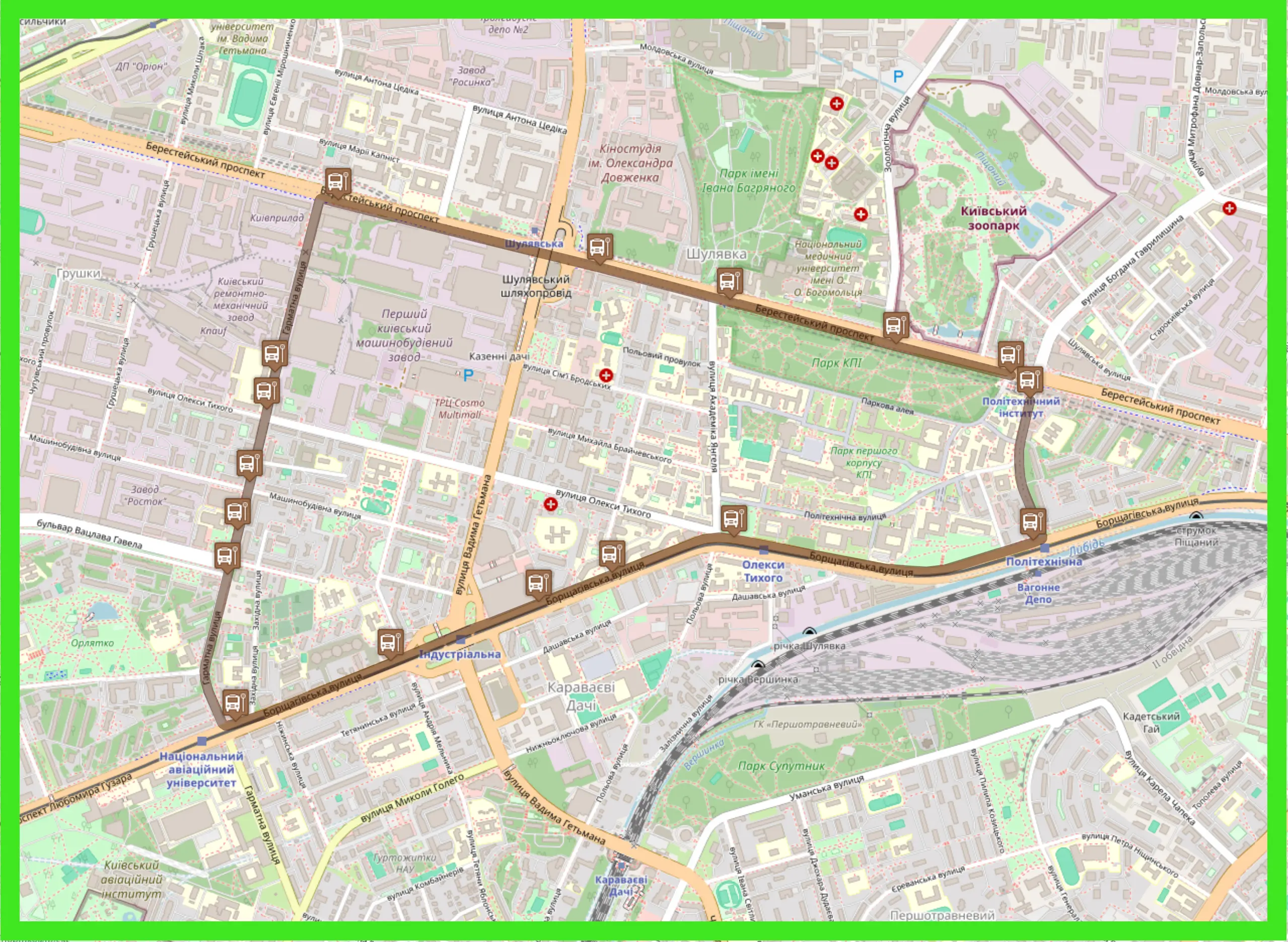 442 marshrutka kyiv rozklad zupynky marshrut