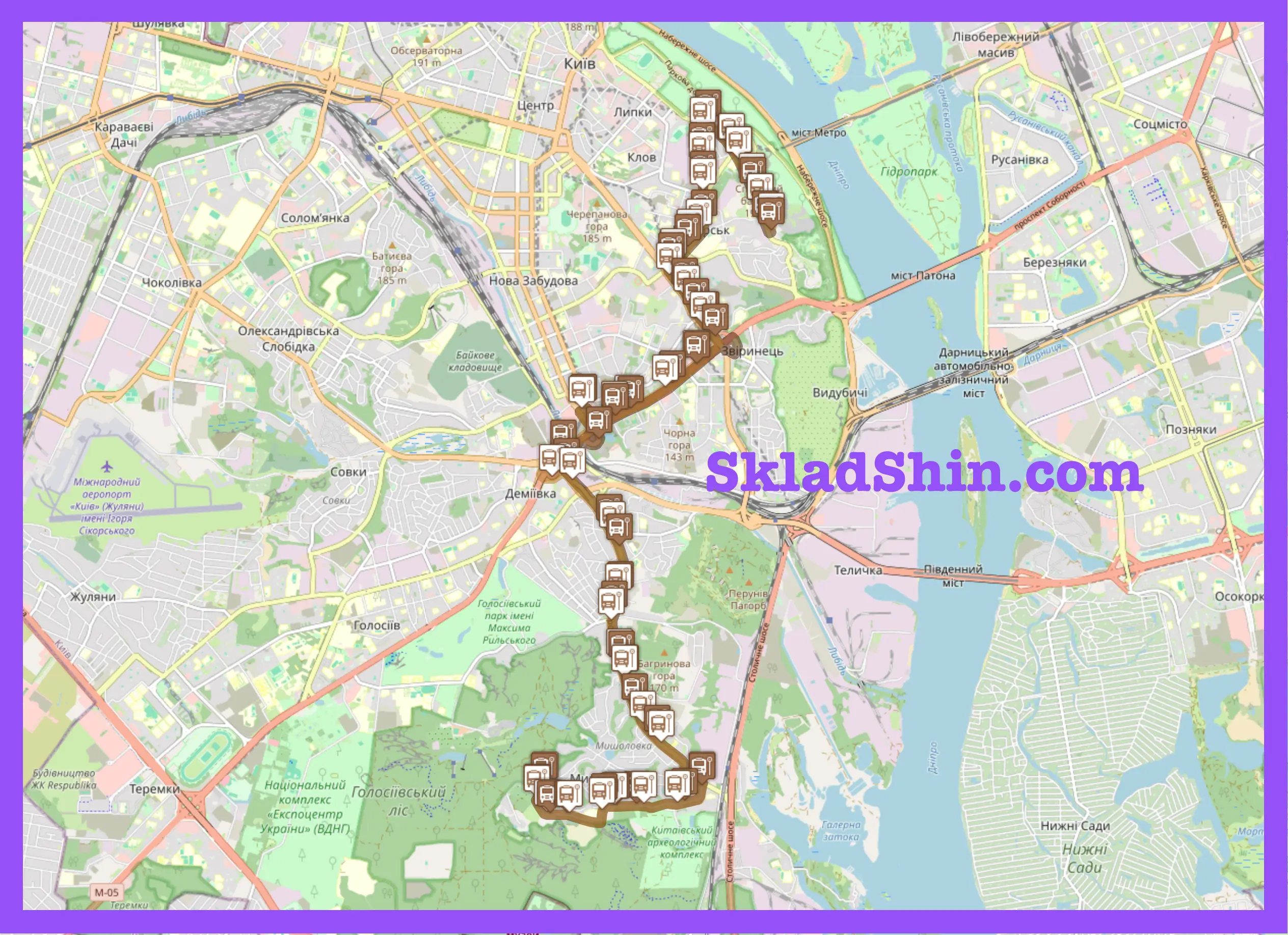 470 marshrutka kyiv rozklad zupynky marshrut