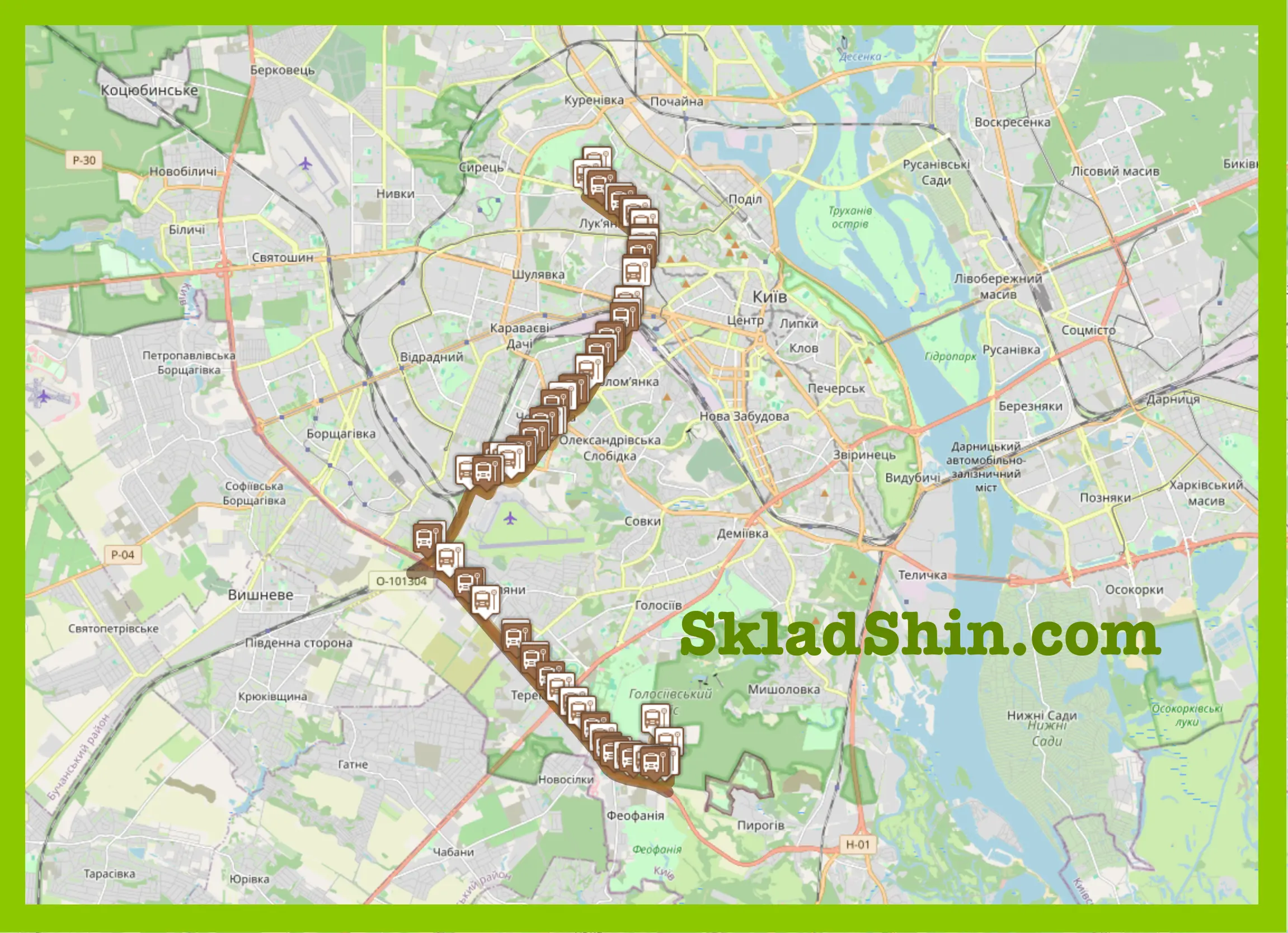 496 marshrutka kyiv rozklad zupynky marshrut