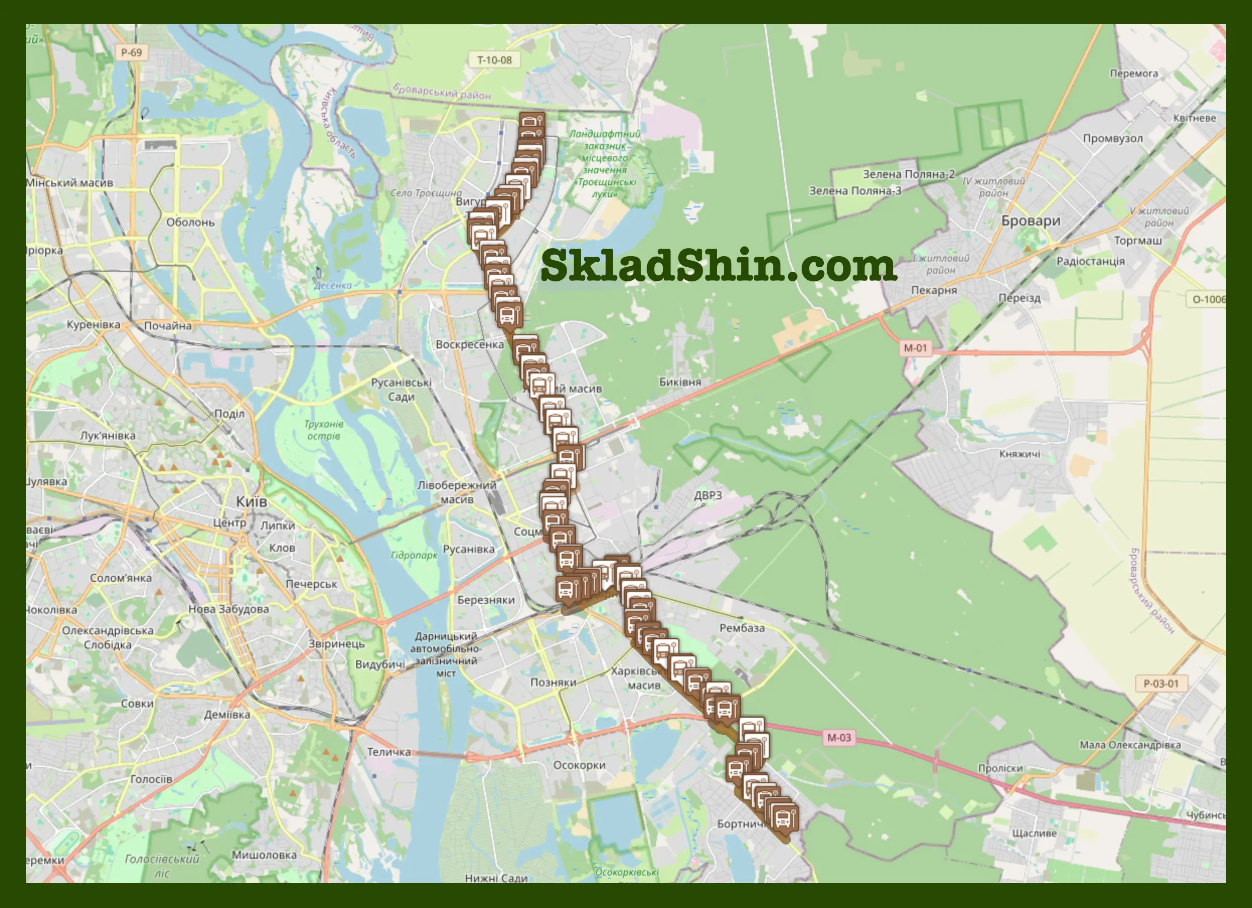 529 маршрутка (Київ): розклад, зупинки, маршрут