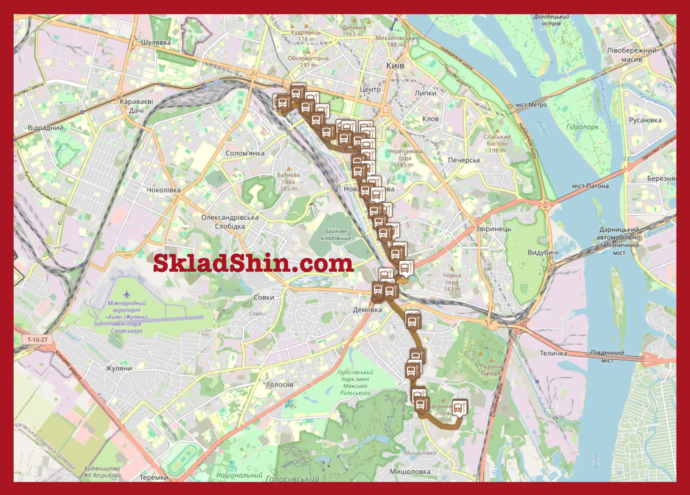 539 marshrutka kyiv rozklad zupynky marshrut