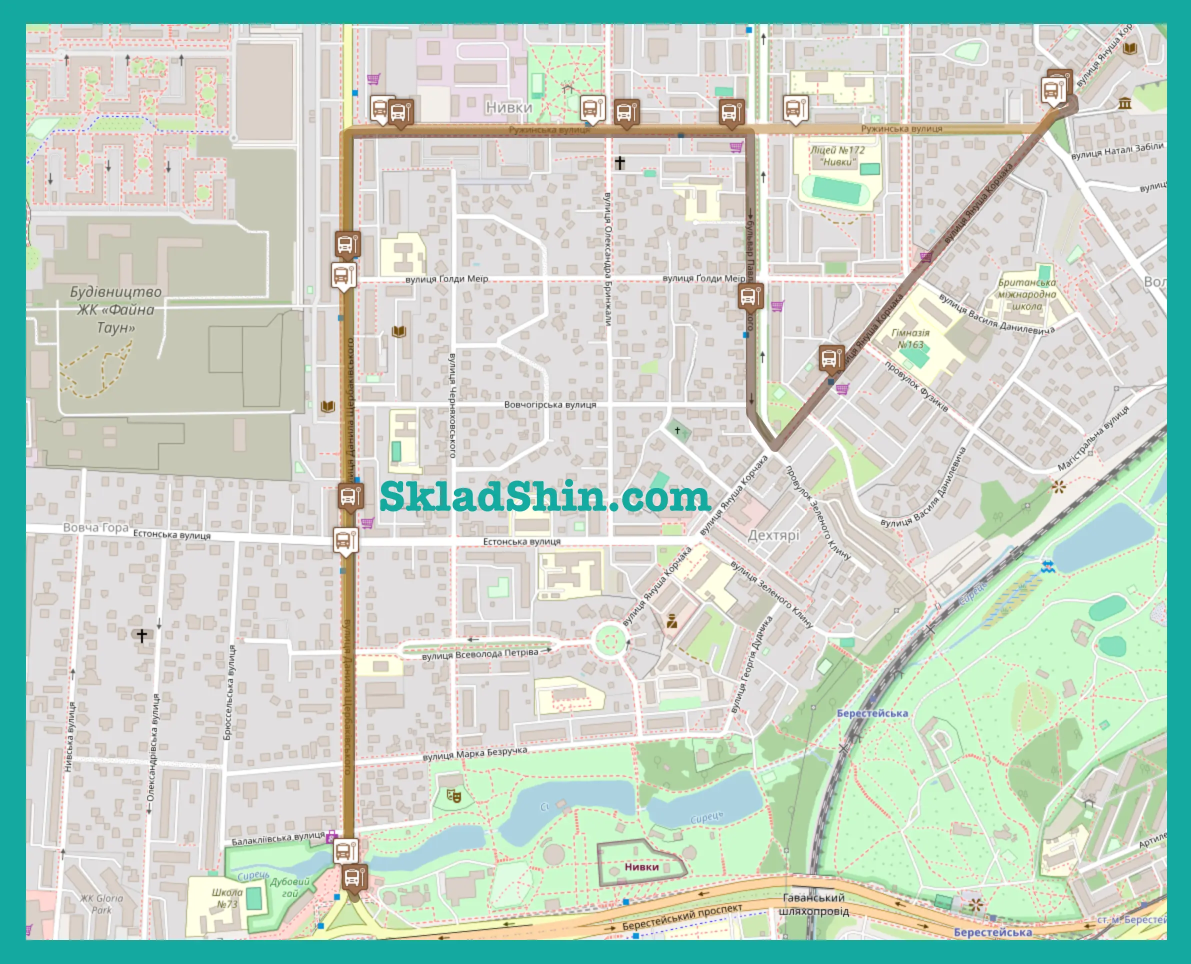 540 marshrutka kyiv rozklad zupynky marshrut