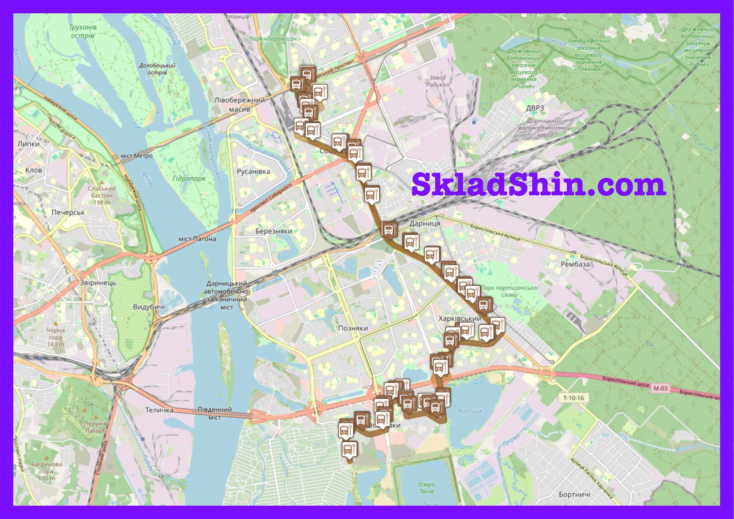 545 marshrutka kyiv rozklad zupynky marshrut