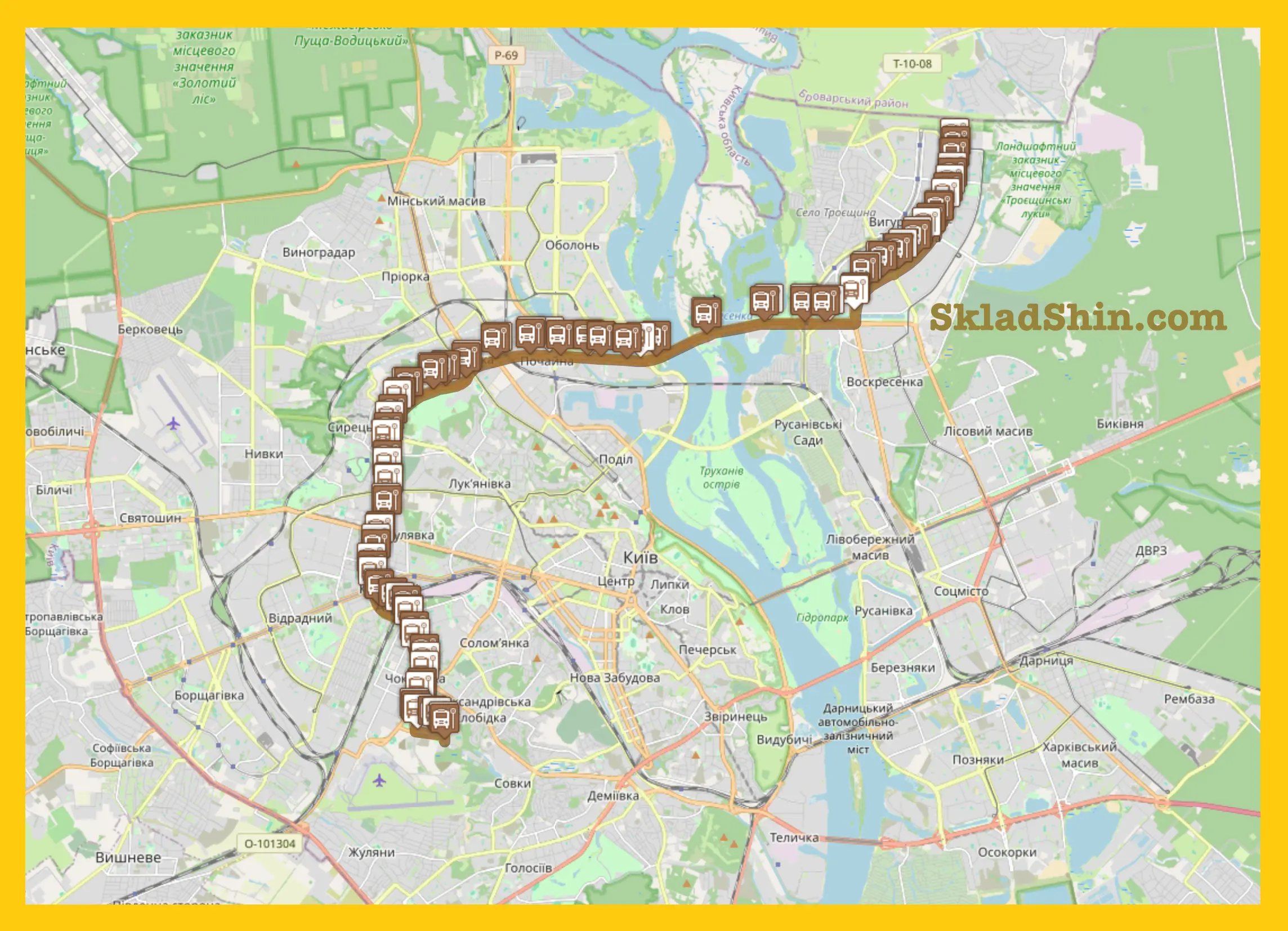 550 marshrutka kyiv rozklad zupynky marshrut