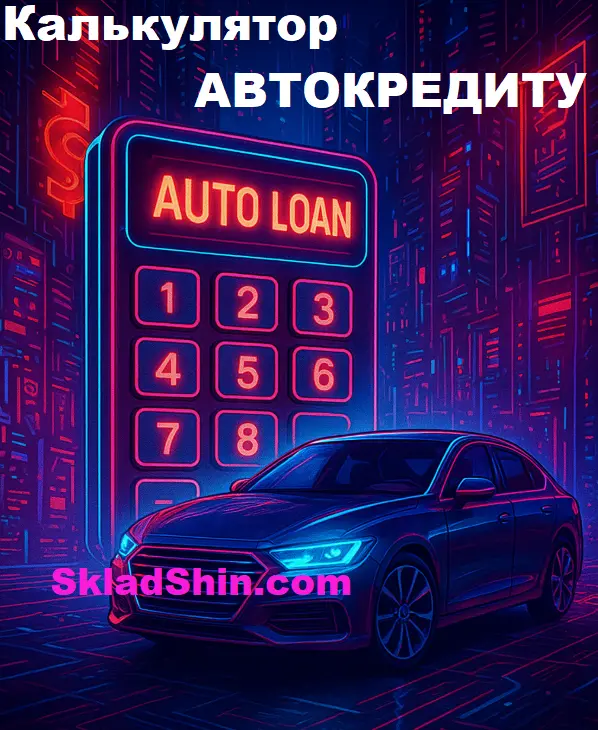 Калькулятор розрахунку автомобільного кредитування