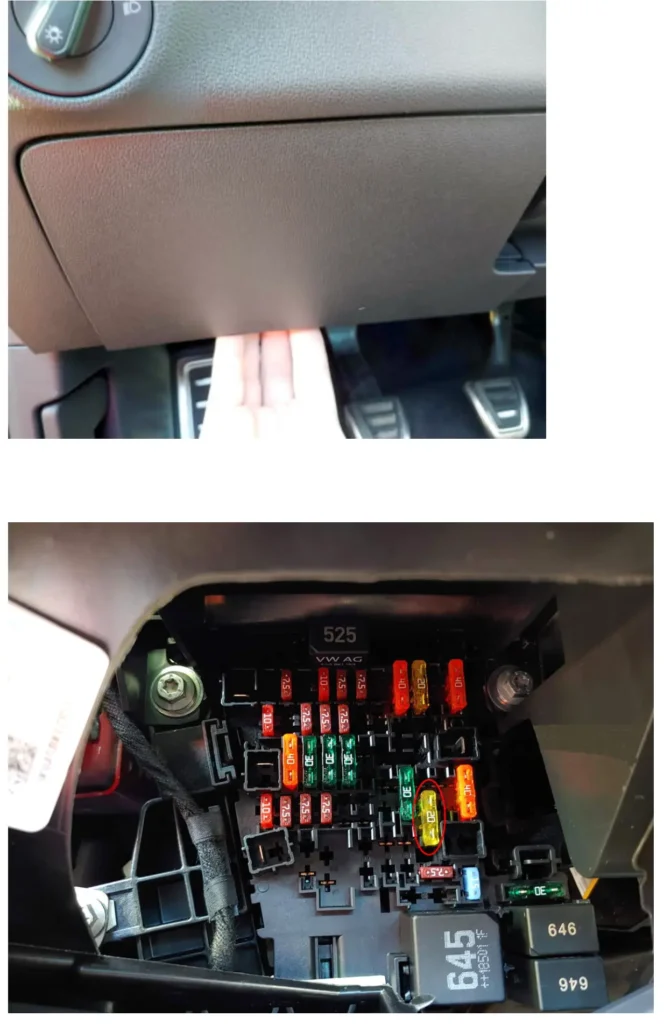 blok u saloni volkswagen jetta 7