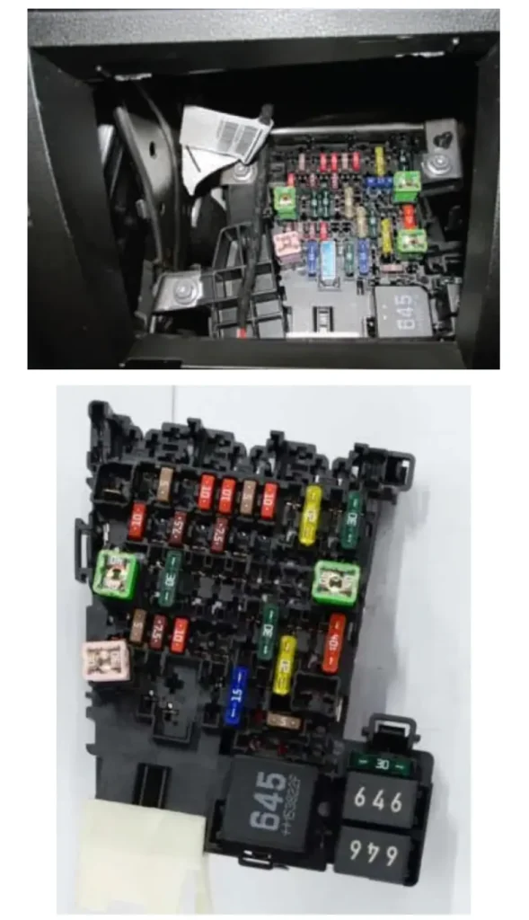 blok u saloni volkswagen passat b8