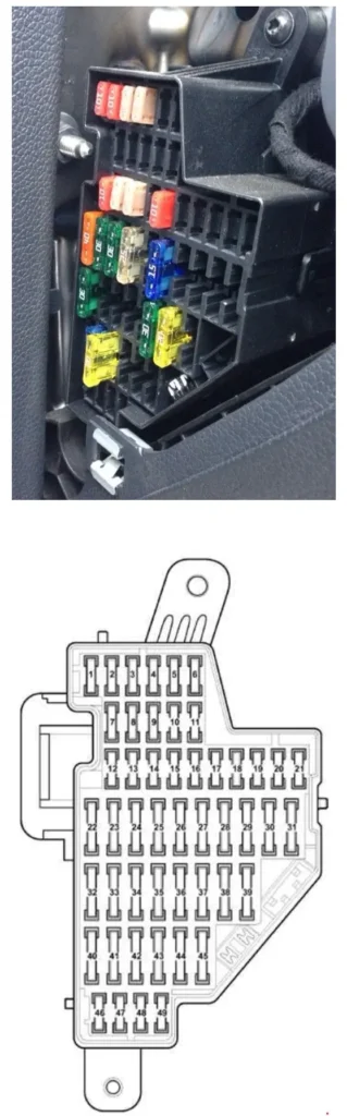 blok zapobizhnikiv volkswagen scirocco