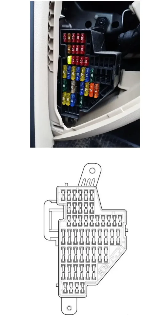 blok zapobizhnykiv z boku vodiia volkswagen passat b7