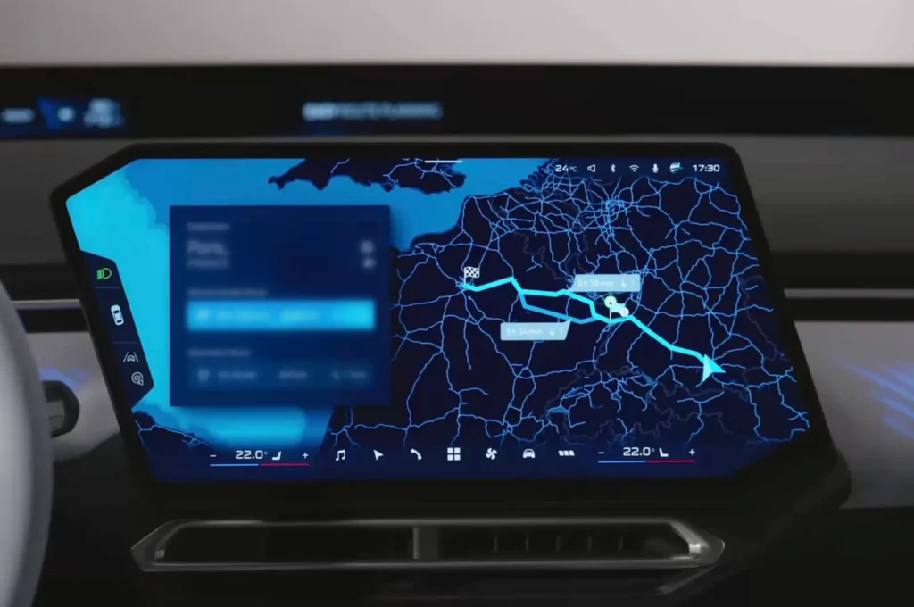 centralnij displej bmw i3
