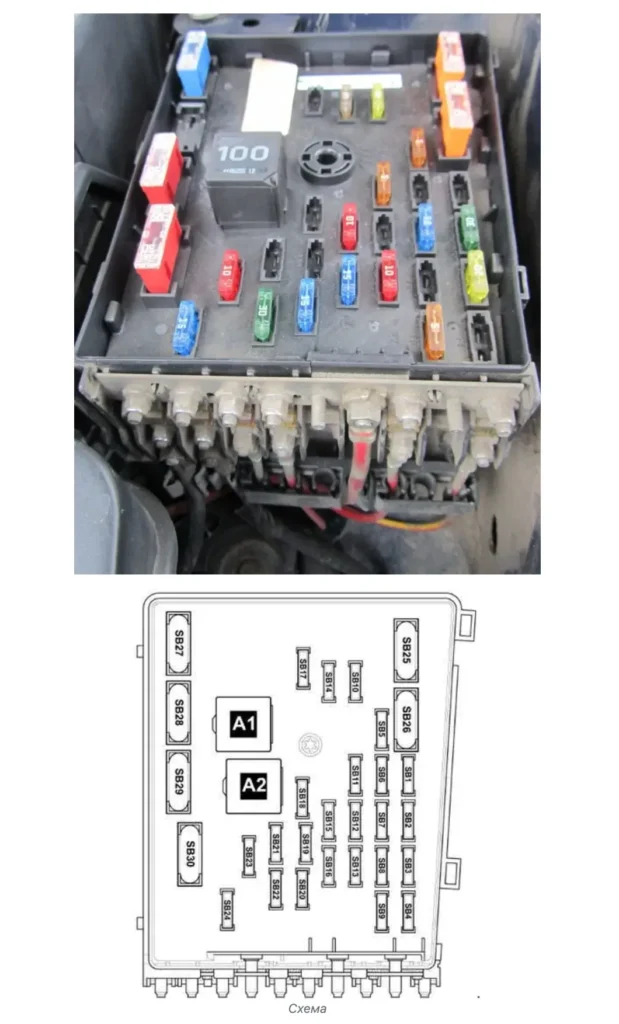 montazhnyi blok volkswagen passat b7