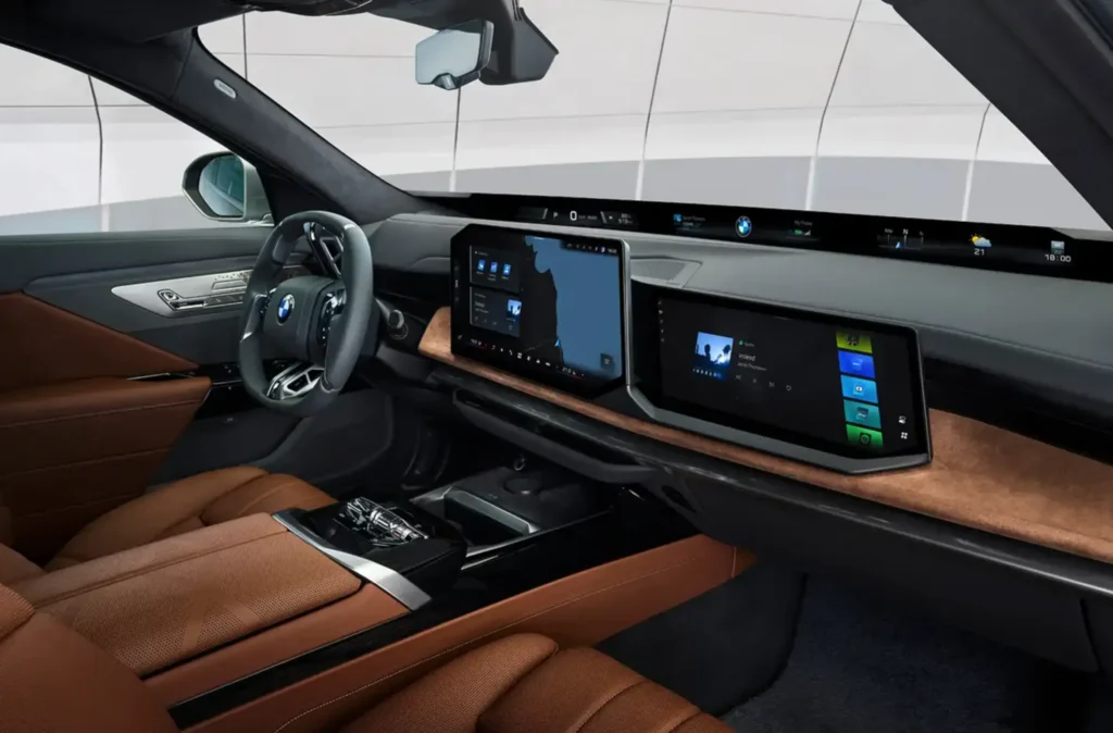 Центральний 17,9-дюймовий сенсорний екран iDrive X