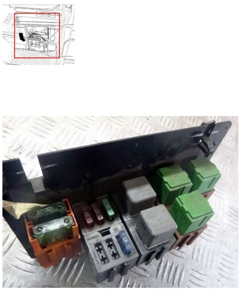 yashik pid sidinnya volkswagen lt